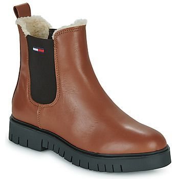 Warmlined Chelsea Boot  women's Mid Boots in Brown