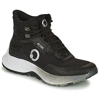 AT115-BLACK  women's Shoes (High-top Trainers) in Black