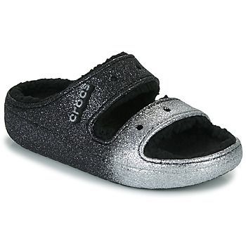 CLASSIC COZZZY GLITTER SANDAL  women's Mules / Casual Shoes in Black