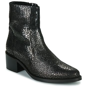 TEXAS  women's Low Ankle Boots in Black