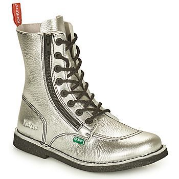 MEETICKZIP  women's Mid Boots in Silver. Sizes available:3,4,5,6,6.5 / 7,8,9