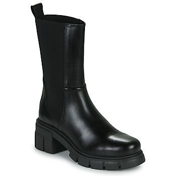 SPACY  women's Mid Boots in Black