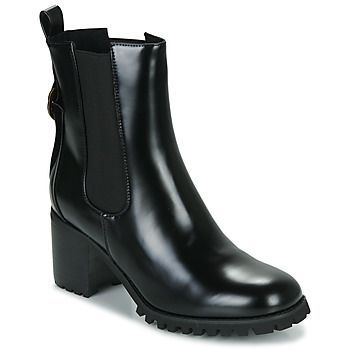TOTALAN  women's Low Ankle Boots in Black
