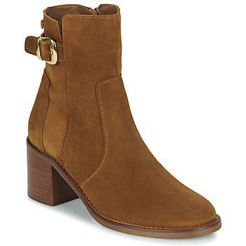 PAPRIKA  women's Low Ankle Boots in Brown