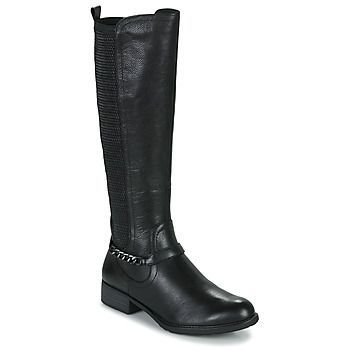 25511  women's High Boots in Black