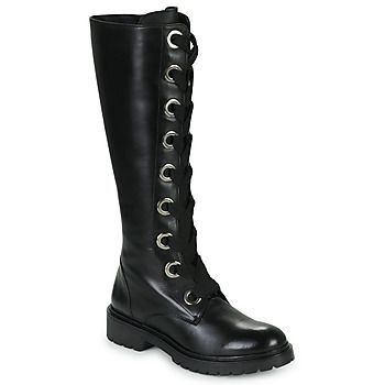 PEROUGE  women's High Boots in Black