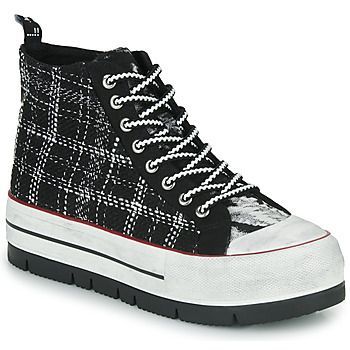 CRUSHBN  women's Shoes (High-top Trainers) in Multicolour