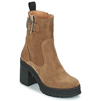 PALLAMONA 01  women's Low Ankle Boots in Brown