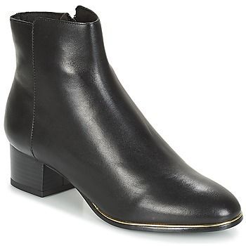 FLORENTINE  women's Mid Boots in Black. Sizes available:3.5,4,5,6