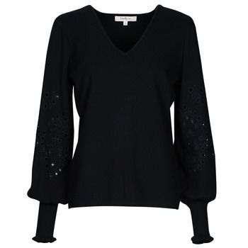 MARJOLAINE  women's Sweater in Black