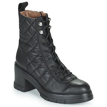 H-4433  women's Low Ankle Boots in Black