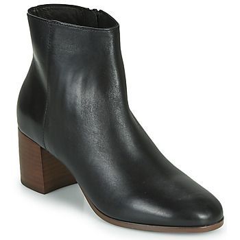 ASIA  women's Low Ankle Boots in Black. Sizes available:4,5,5.5,6.5