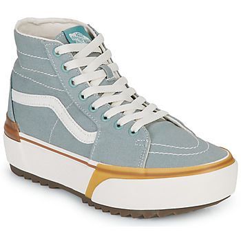 SK8-HI TAPERED STACKED  women's Shoes (High-top Trainers) in Blue