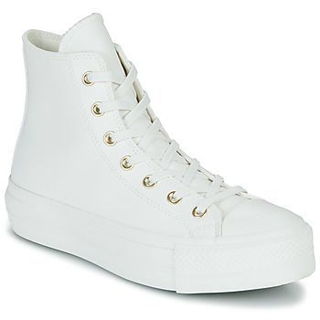 Chuck Taylor All Star Lift Mono White  women's Shoes (High-top Trainers) in White