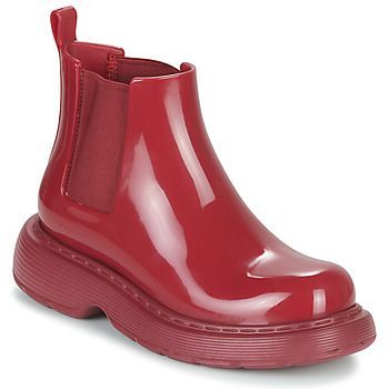 Melissa Step Boot Ad  women's Mid Boots in Red