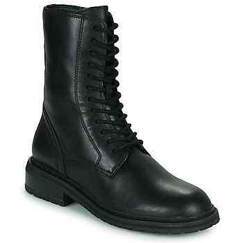 Tilham Lace  women's Mid Boots in Black