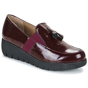 ATENAS  women's Loafers / Casual Shoes in Bordeaux