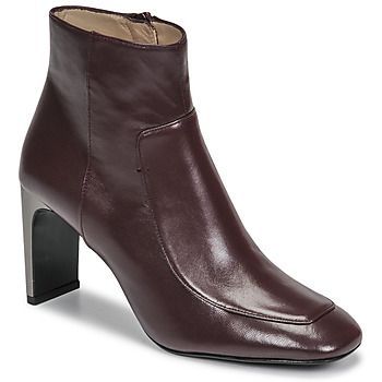 DELILA  women's Low Ankle Boots in Bordeaux. Sizes available:7.5