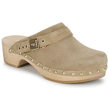 PESCURA MARION  women's Clogs (Shoes) in Beige