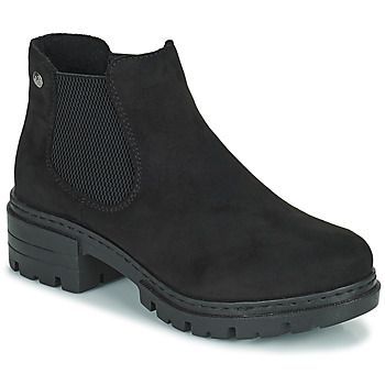 76884-00  women's Low Ankle Boots in Black