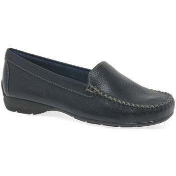 Sun II Womens Moccasins  women's Loafers / Casual Shoes in Blue. Sizes available:3,4,5,6,7,8