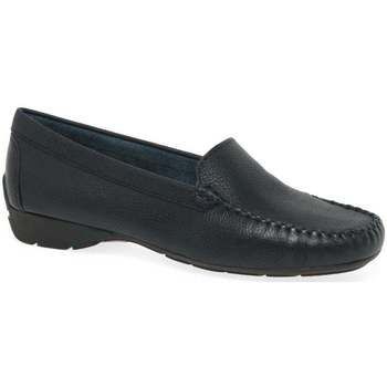 Sun II Womens Moccasins  women's Loafers / Casual Shoes in Blue. Sizes available:4,5,6,7,8