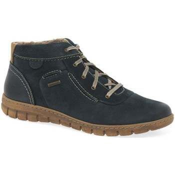 Steffi 53 Womens Casual Lace Up Ankle Boots  women's Mid Boots in Blue. Sizes available:3,4,6,6.5