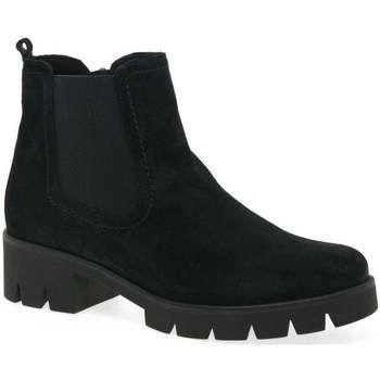 Bodo Womens Suede Chelsea Boots  women's Mid Boots in Black. Sizes available:4,4.5,5,5.5,6,6.5,7,7.5