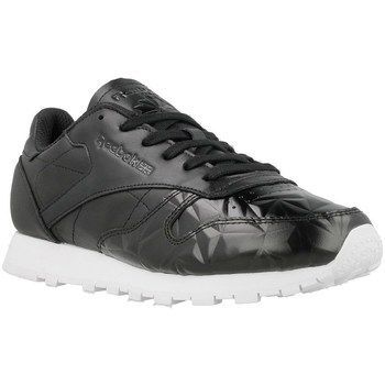 CL Lthr Hype Metallic  women's Shoes (Trainers) in Black