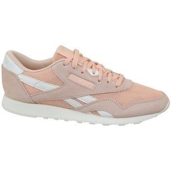 CL Nylon Mesh M Desert  women's Shoes (Trainers) in Pink