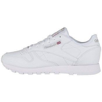 Classic Leather  women's Shoes (Trainers) in White