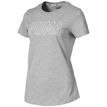Athletics Logo  women's T shirt in Grey