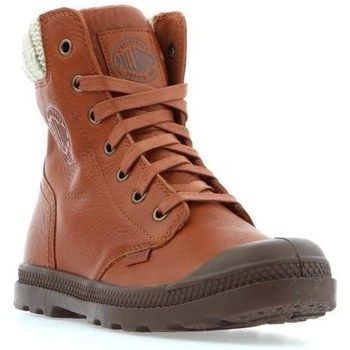 Pampa HI Knit LP  women's Shoes (High-top Trainers) in Brown