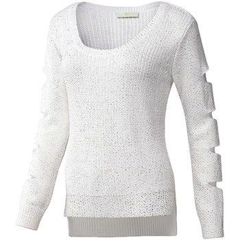 Knit Sweater  women's Sweatshirt in White