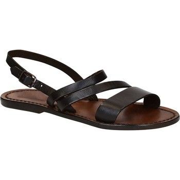 598 D MORO CUOIO  women's Sandals in Brown