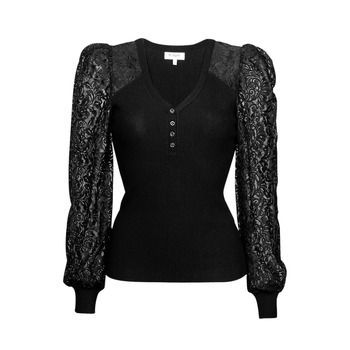 MYRLE  women's Sweater in Black