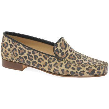 Leopard Womens Moccasins  women's Loafers / Casual Shoes in Brown. Sizes available:3,4,4.5,5,5.5,6,6.5