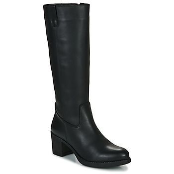 LILLE  women's High Boots in Black