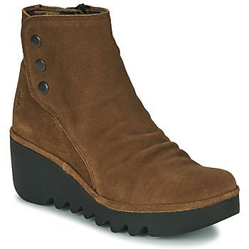 BROM  women's Low Ankle Boots in Brown