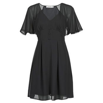 L-CROCUS R1  women's Dress in Black. Sizes available:UK 6,UK 8,UK 10