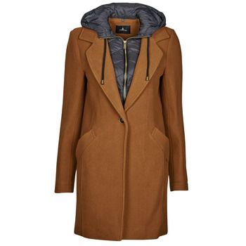 DEW  women's Coat in Brown