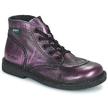 LEGENDIKNEW  women's Mid Boots in Purple