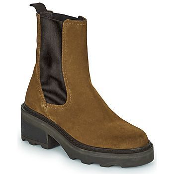 MIKE CHELSEA  women's Mid Boots in Brown