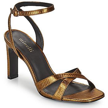 THIPHANNIE  women's Sandals in Gold. Sizes available:3.5,4,5.5,6.5,7