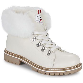 LACEN  women's Mid Boots in White
