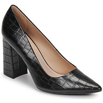BIGLIANA  women's Court Shoes in Black. Sizes available:4,5,6,7