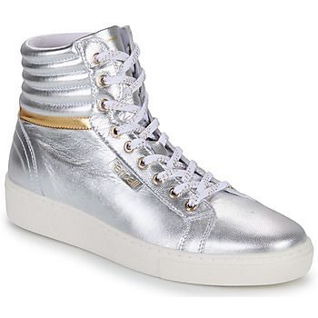 POESIE  women's Shoes (High-top Trainers) in Silver