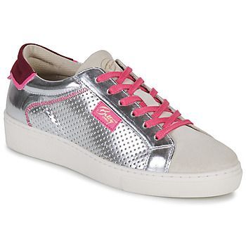 SANDRA  women's Shoes (Trainers) in Silver
