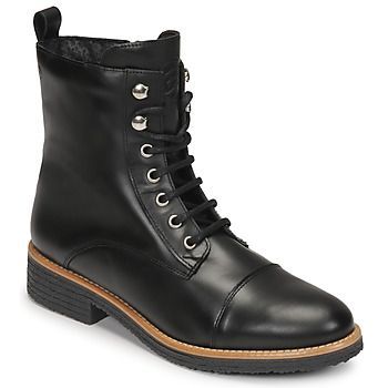 MONNICA  women's Mid Boots in Black