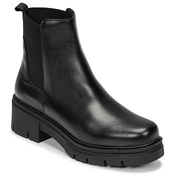 NANOUE  women's Mid Boots in Black